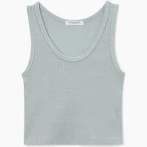 Perfect White Tee Blondie Tank Top, EUC